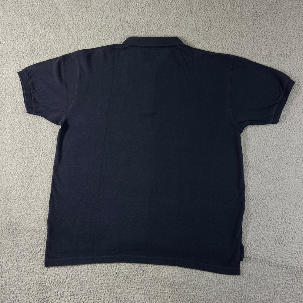 Calvin Klein Jeans Polo Shirt Mens XL Navy Blue Classic Cotton‎ Short Sleeve NWT - Picture 2 of 10